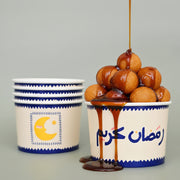 Paper Bowl -Ramadan 2026- 25pcs - The Dana Store